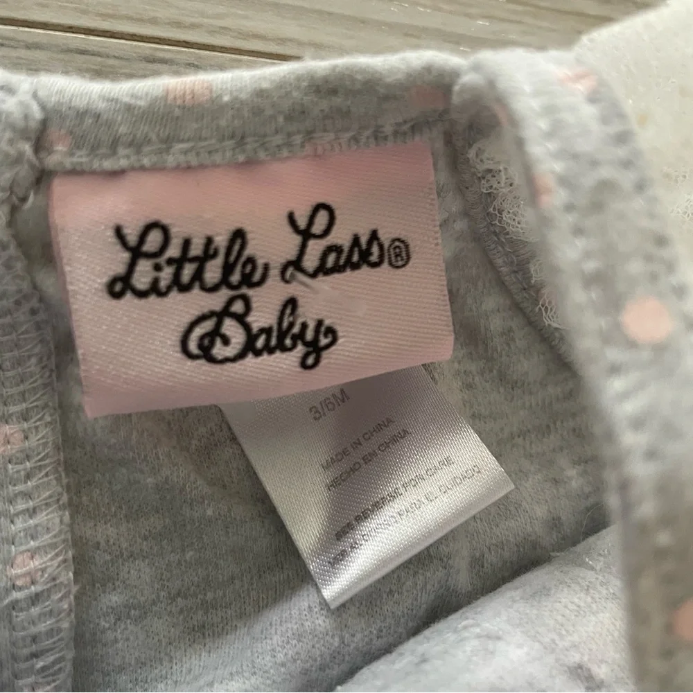 ⭐Little Lass Baby Girls Romper 3-6M⭐ - Picture 3 of 3